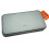 3Stk Cd/dvd Aufbewahrungsbox Kunststoff 80 Disc Organizer Grau 11