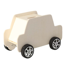 2Stk Kinder Holz Weiß DIY Malspielzeug Und Sparbox