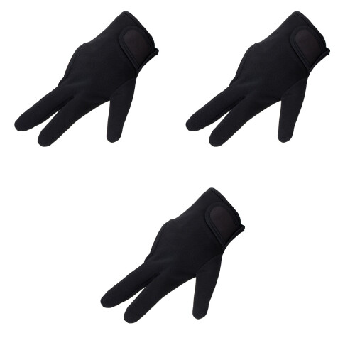 3Stk -Finger Friseur Hitzeresistent Schwarz Für Styling 2