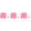 3Stk Quilling Kunststoff Pink Für Papierrollen 4