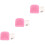 3Stk Quilling Kunststoff Pink Für Papierrollen 5