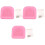 3Stk Quilling Kunststoff Pink Für Papierrollen 3