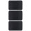 3Stk Schwarze Gaming Mouse Mat Stoff Beleuchtet Für Computer 8