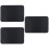 3Stk Schwarze Gaming Mouse Mat Stoff Beleuchtet Für Computer 7