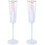 2Stk Chic Weinkelch Transparent Geschenk Und 2