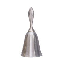 3Stk Klassische Handglocke Silber Für Service Im Restaurant