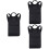 3Stk Drumstick Rucksack Kinder Schwarz Mit Praktischem Drumstickhalter 6