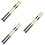 3Stk Bamboo Drum Brushes Schwarz Leicht Für Musik Performance 7