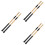 3Stk Bamboo Drum Brushes Schwarz Leicht Für Musik Performance 6