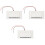 3Stk Weißer 12V Lüfter Seitenventilator, Geräuschlos, Robust 3