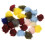 48Stk Mehrfarbige Fluffy Pompons Bastelideen Accessoires 5