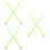 3Paare Komfortable Nylon Percussion Sticks Für Hellgrün 7