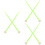 3Paare Komfortable Nylon Percussion Sticks Für Hellgrün 6