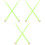 3Paare Komfortable Nylon Percussion Sticks Für Hellgrün 3