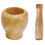 3Sets Kompaktes Holz -Mashing Set Gelb Für 1