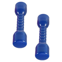 4Stk Blaue Kinder Kunststoff-Hanteln Ergonomisch Für Sport Und
