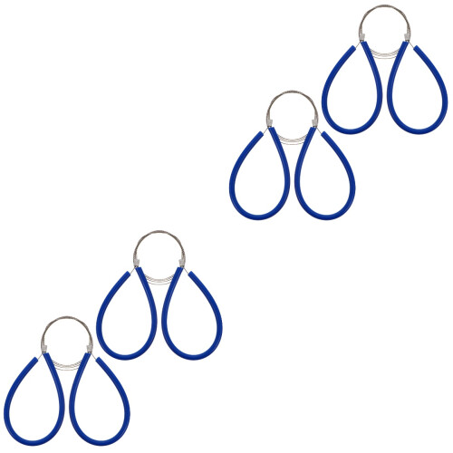 2Stk Notfall Drahssäge Mit Blauem PVC Für Outdoor 2