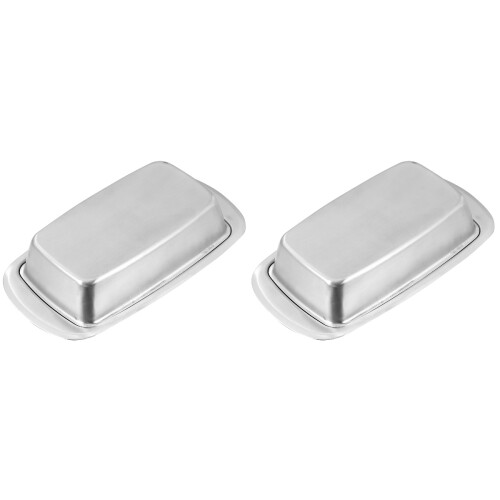 2Stk Silber Aus Sichere Frischhaltedose Für 1