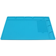 2Stk Silikon Reparaturmatte Hitzeschutz Matte Für Himmelblau