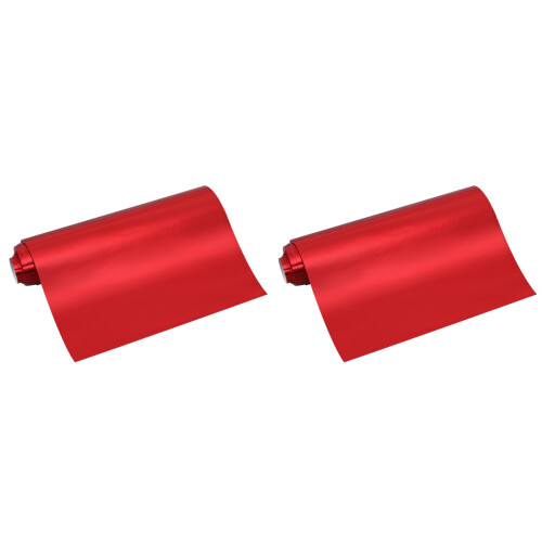 2Stk Rote Auto Klebefolie Selbstklebend Wasserabweisend Vielseitig 1