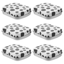24Pièces Petites Boîtes En Fer Élégantes Pour Stockage De