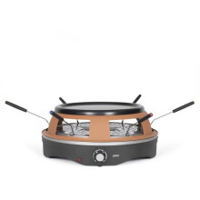Pizza oven for 6 people - LIVOO - DOC304 - 1200W - 6 people - Ø10 cm - Non-stick - Includes 6 mini shovels and 1 cookie cutter.