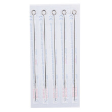 Professionelles Tattoo-Nadelset, CE-geprüft, steril, Einweg, chirurgischer Edelstahl, runde Liner, verschiedene Größen, EO-gassterilisiert,