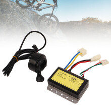 Kit de contrôleur de vitesse pour moteur à courant continu 2 pièces pour moto, scooter, tricycle 12V 250W
