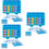3Ensembles Jouet Educatif En Bois Tri Enfants 9