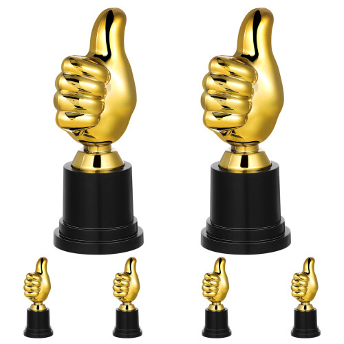 12Pièces Trophées Dorés En Compact Pour Remise De Prix