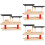 3Ensembles Bois Simulation Gare Train Pour Enfants 6
