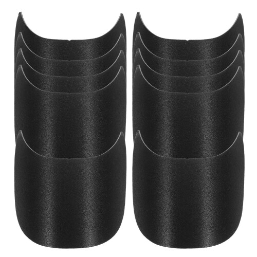 50Pièces Visière Noir Pour Casquette Chapeau 1