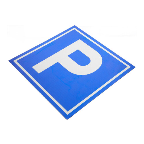 2Pièces Panneaux Parking Site Aluminium Visibilité 2