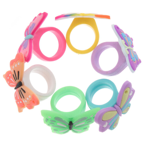 24Pièces Jouets En PVC Multicolores Pour Filles 2