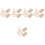 15Pièces Lavettes Ramie Coton Kaki Usage 5
