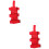 2Pièces Fixation Extincteur Nylon Rouge Pour Usage Polyvalent 6