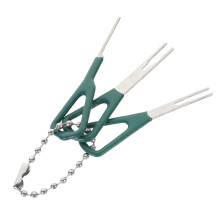 3Pièces Outils Retrait Pin Terminal Vert Acier Pour Maintenance Auto