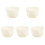 5Pièces Formes Plastique Khaki Pour Pot De Fleurs DIY Facile 3
