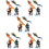 20Pcs Assorted Color Plastic Diver Figures Cute Sand Table Decorations 9