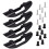 60Pièces Fixations Paddle Kayak En ABS Noir Résistant 1