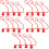 20Pièces Caches Rapides Hydraulique Plastique Rouge Protection Durable 8