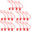 20Pièces Caches Rapides Hydraulique Plastique Rouge Protection Durable 7