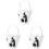 3Pcs Multi-Functional Halloween Candy Bags Felt Tote for Decor 2