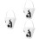 3Pcs Multi-Functional Halloween Candy Bags Felt Tote for Decor 6