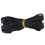 2Pcs Black Knitting Elastic Band Durable Stretch Cord for Sewing Use 1