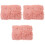 3Pièces En Tissu Rose Pour Hamsters Chats 4