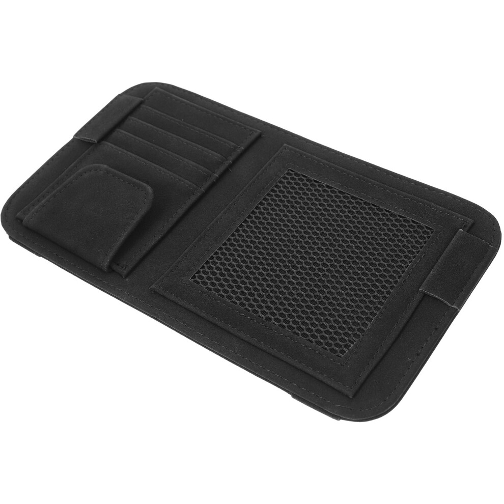 5Pcs Car Visor Organizer Sunglass Holder With Card Storage 603036405056