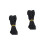 2Pcs Black Knitting Elastic Band Durable Stretch Cord for Sewing Use 5