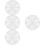 4Pcs Silver Stainless Steel Egg Steamer Rack Kitchen Cooking Rack 8