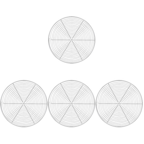 4Pcs Silver Stainless Steel Egg Steamer Rack Kitchen Cooking Rack 2